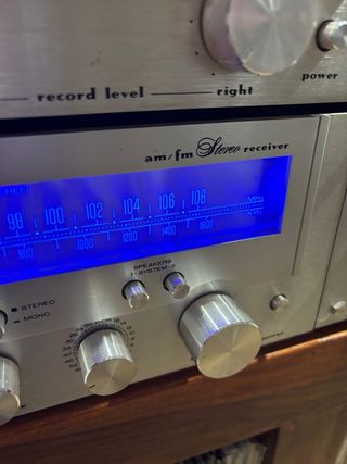 Receptor Estéreo Marantz 1550 Plata perfecto