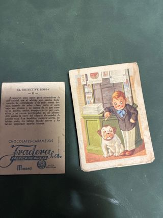 Cromos El Detective Bobby Tradera