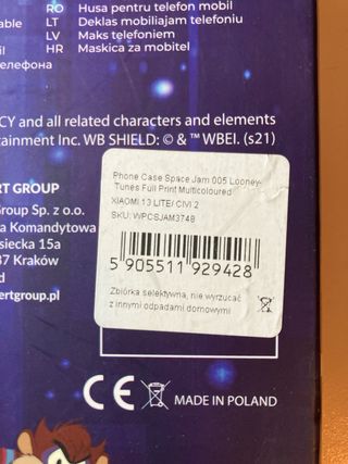 Cover Space Jam per Xiaomi 13 Lite