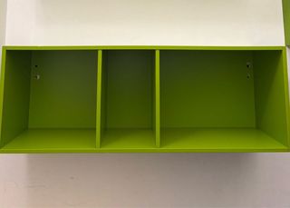 4 Mensole verdi in legno