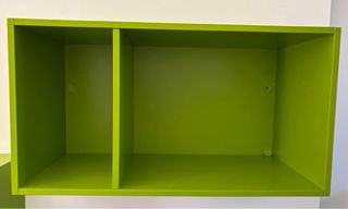 4 Mensole verdi in legno