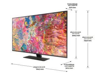TV Samsung QE50Q80B 50 QLED.