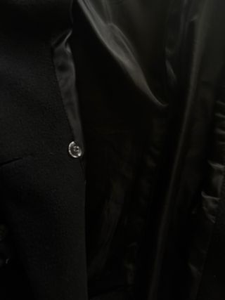 Abrigo Stradivarius Negro