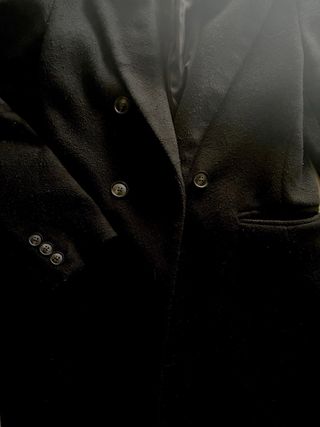 Abrigo Stradivarius Negro