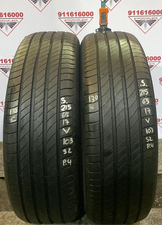 215 65 17 V MICHELIN RUEDA AL 90% VIDA UTIL