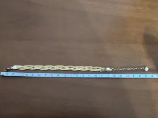 Bracciale placcato oro acciaio