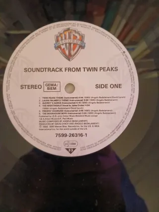 Vinile Twin Peaks Angelo Badalamenti