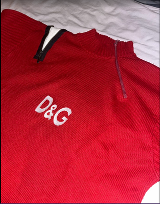 Jersey D&G Rojo Vintage