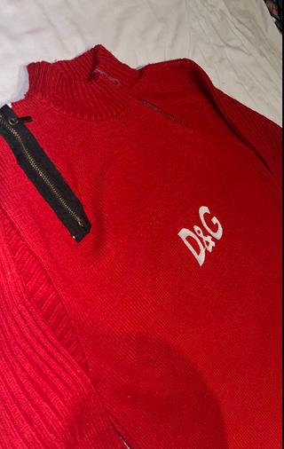 Jersey D&G Rojo Vintage
