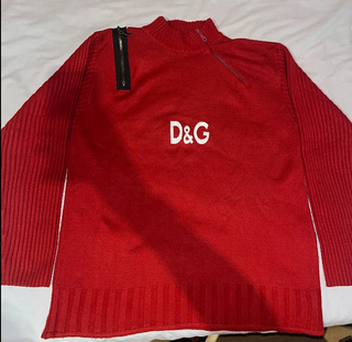 Jersey D&G Rojo Vintage