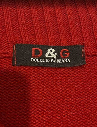Jersey D&G Rojo Vintage
