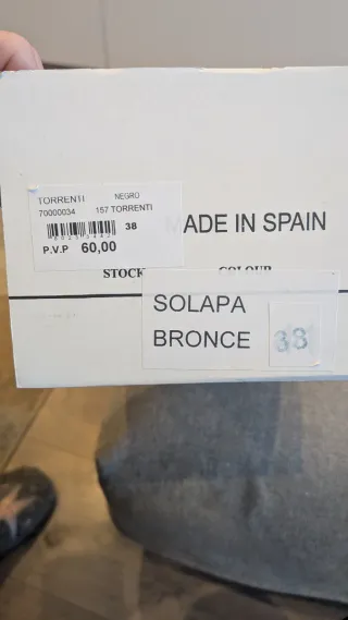 Zapatos Torrenti Hombre Fallero Negros.