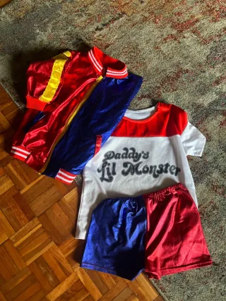 Disfraz Harley Quinn niña