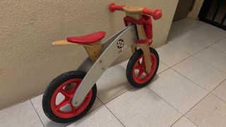 Bicicleta infantil madera sin pedales De 3/6 años