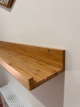 Espejo y balda decorativa