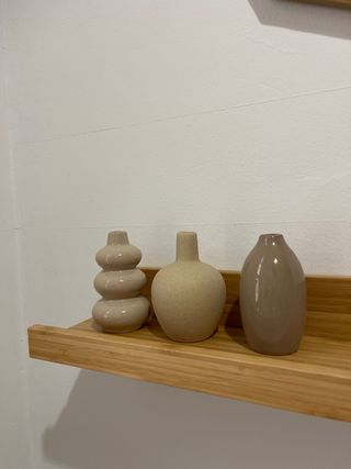 Espejo y balda decorativa