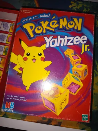 Pokemon Yahtzee Jr. Juego de Mesa Hasbro OFICIAL