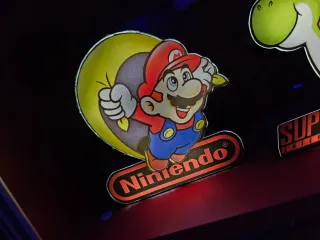 Lote 3 lámparas LED Nintendo Mario Bros