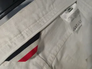 Moncler Jeans Taglia 48 Bianco