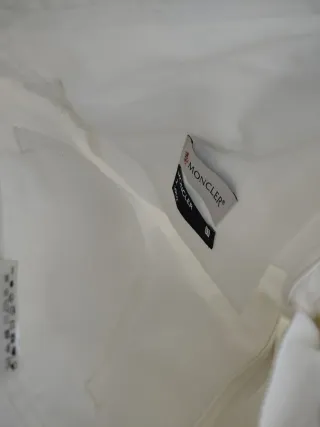 Moncler Jeans Taglia 48 Bianco