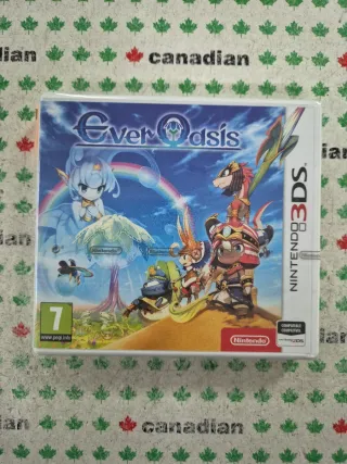 NUEVO Ever Oasis Nintendo 3DS