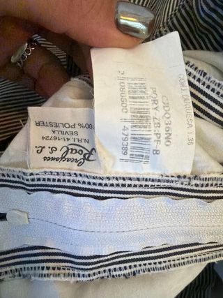 Traje Flamenca mujer Dos Piezas talla 36.