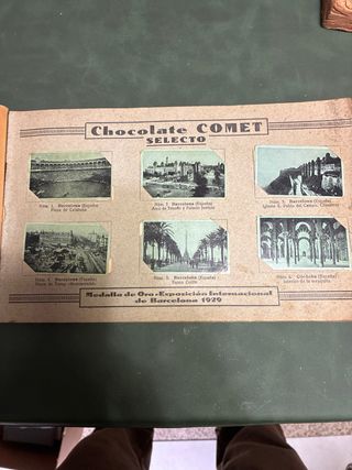 Álbum Comet Un Viaje Alrededor del Mundo