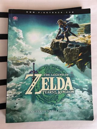 Guía Oficial Zelda Tears of the Kingdom Piggyback