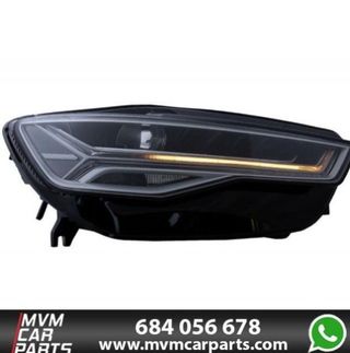 Faros Full Led para Audi A6 C7 2011-2018 Matrix De