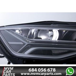 Faros Full Led para Audi A6 C7 2011-2018 Matrix De