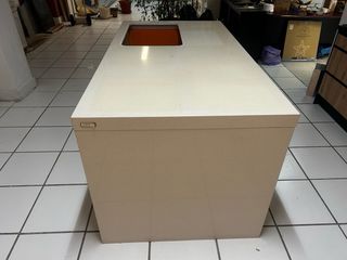 Isla de cocina moderna