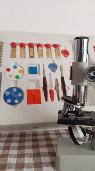 Microscopio MICROSCOPIA LAB Vintage