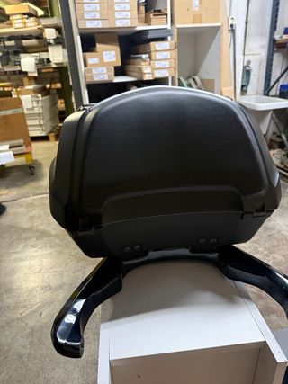 Maleta Top Case Moto Honda Negra