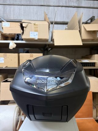 Maleta Top Case Moto Honda Negra