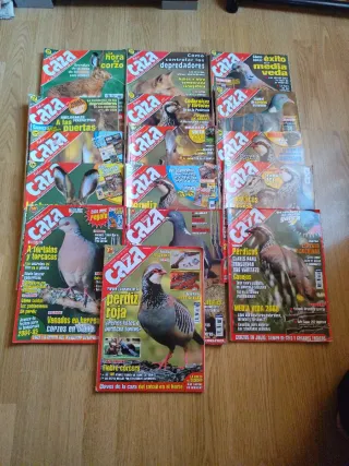 Revistas feder caza año 1999 a 2008.