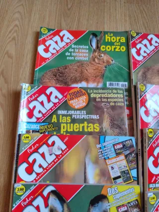 Revistas feder caza año 1999 a 2008.