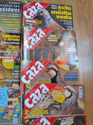 Revistas feder caza año 1999 a 2008.