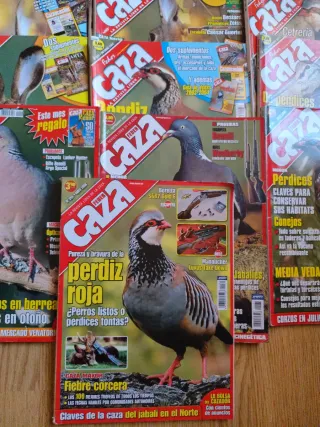 Revistas feder caza año 1999 a 2008.