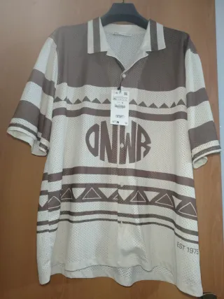 Zara Camicia Uomo XL Nuova con Cartellino