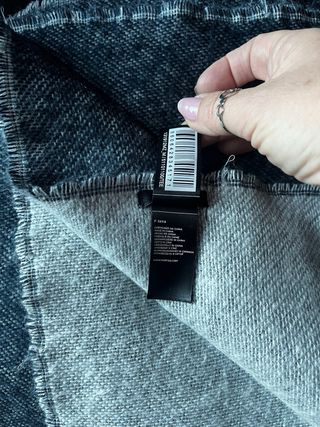 Echarpe Parfois XL Azul Gris