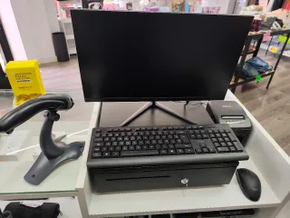 Conjunto TPV: Monitor, Caja, Impresora, Lector..