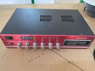 Amplificador y 4 Altavoces Techo