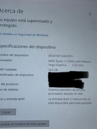 PC Gaming / Ordenador sobremesa