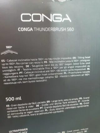 Aspirador Conga Thunderbrush 560