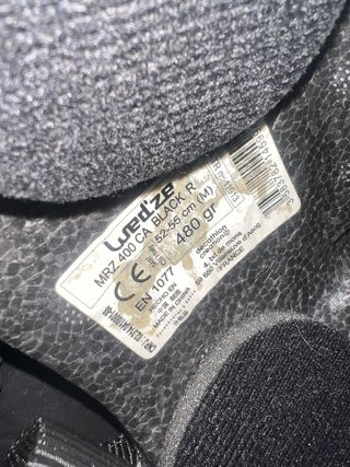 Casco esquí Wed'ze MRZ400 Negro Talla M (50-55)