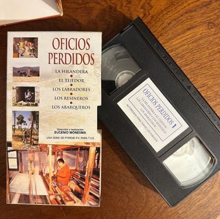 Colección VHS Oficios Perdidos - Eugenio Monesma