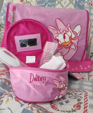Bolso, Bolsa de aseo y Monedero Daisy Disney