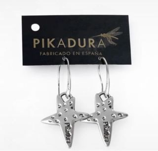 Conjunto collar, pendientes ,pulsera baño de plata