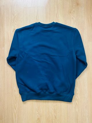 Sudadera Carhartt Logo Bordado Azul Talla L