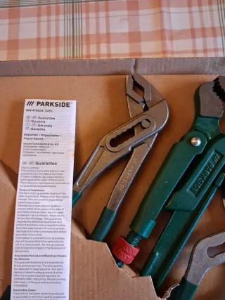 Set 3 Herramientas Fontanería Parkside